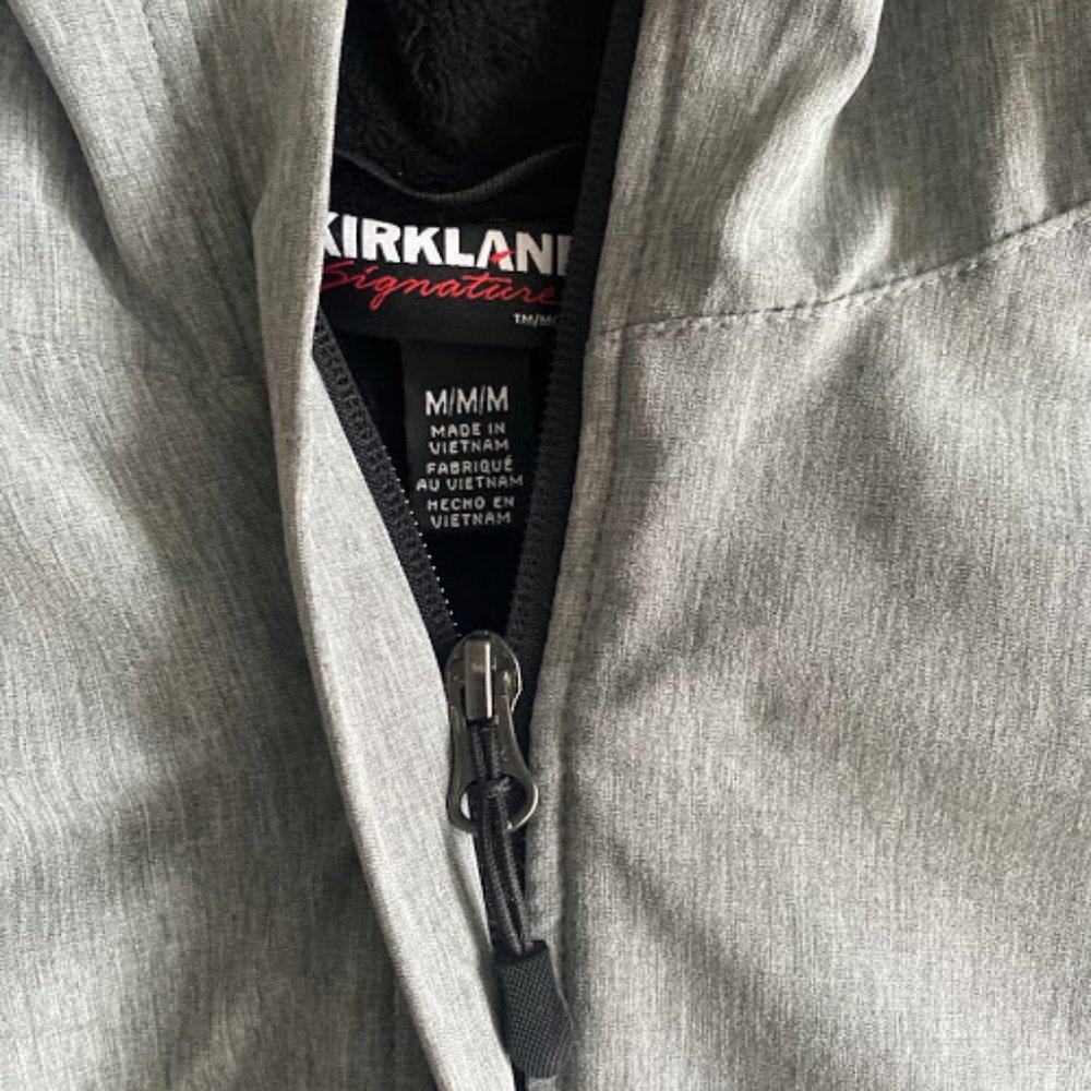 Grey Kirkland Softshell Rain Jacket - image 2